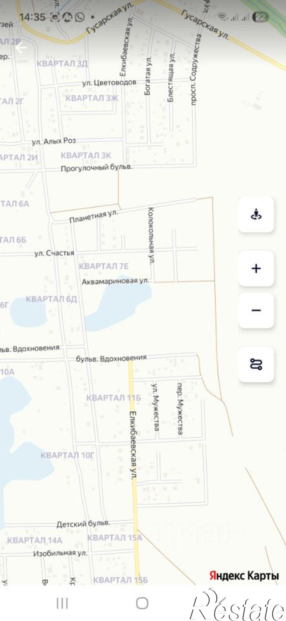 Купить землю, земельный участок за 3 750 000 рублей на ул Джазовая, 2