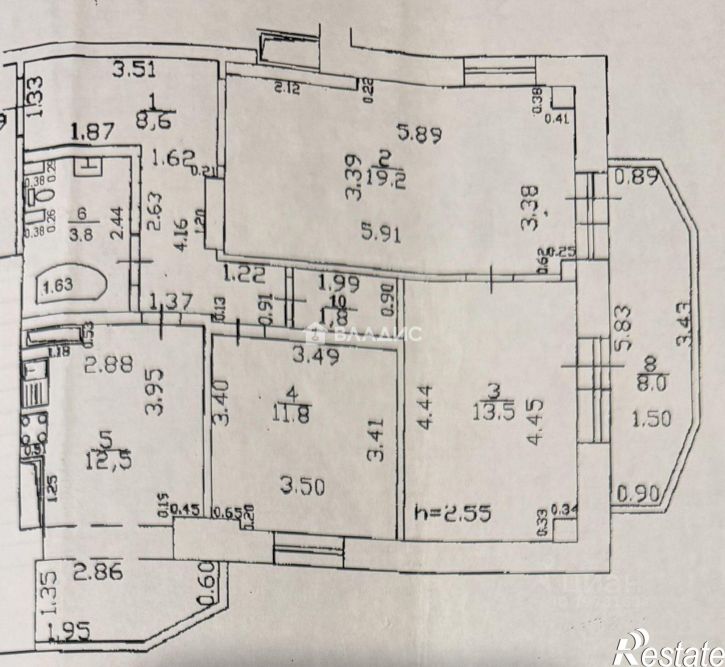 3-комн квартира ул Степана Злобина, 38/2,  д. 38/2