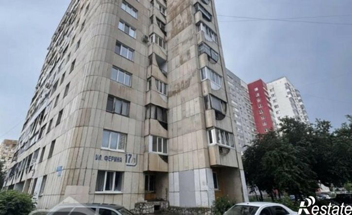 1-комн квартира ул Ферина, 17/1,  д. 17/1