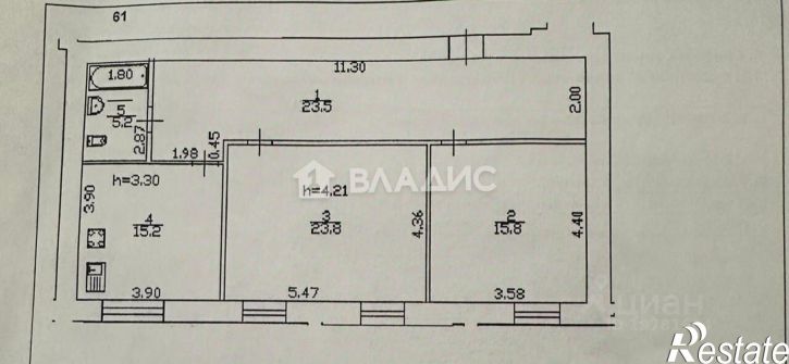 2-комн квартира ул Революционная, 92/4,  д. 92/4