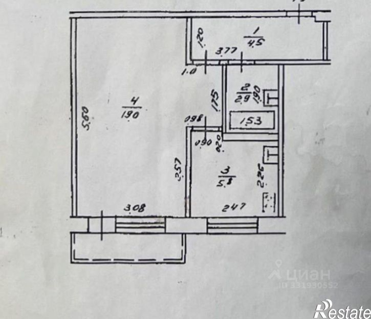 1-комн квартира ул Маяковского, 10/1,  д. 10/1
