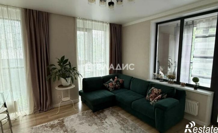 2-комн квартира ул Рудольфа Нуреева, 1,  д. 1