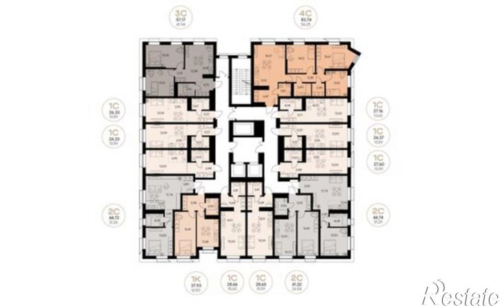 4-комн квартира в новом доме ул Бакалинская, 11,  д. 11