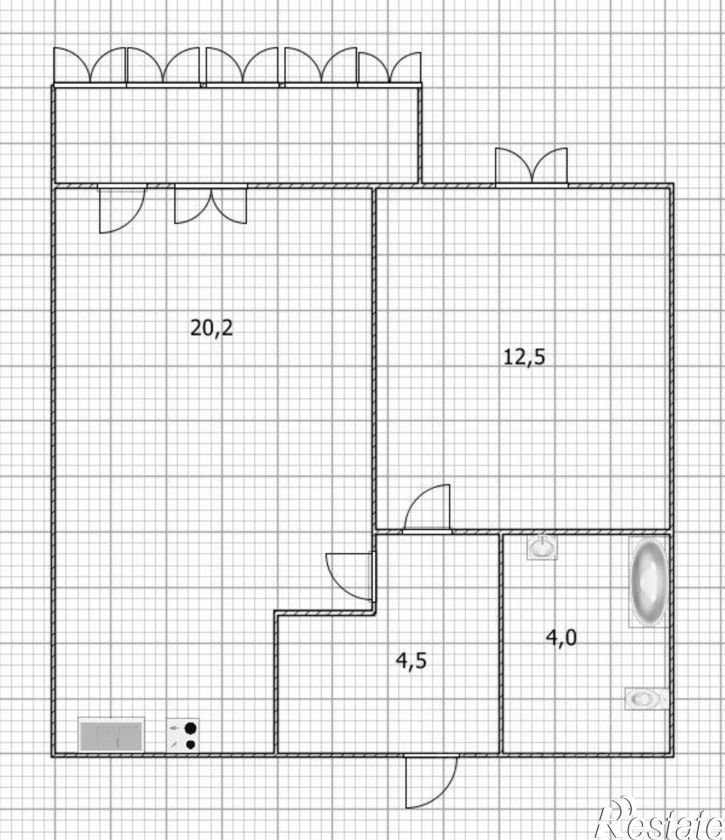 2-комн квартира ул Софьи Перовской, 24а,  д. 24а
