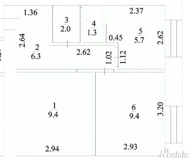 2-комн квартира ул Мусы Джалиля, 64,  д. 64