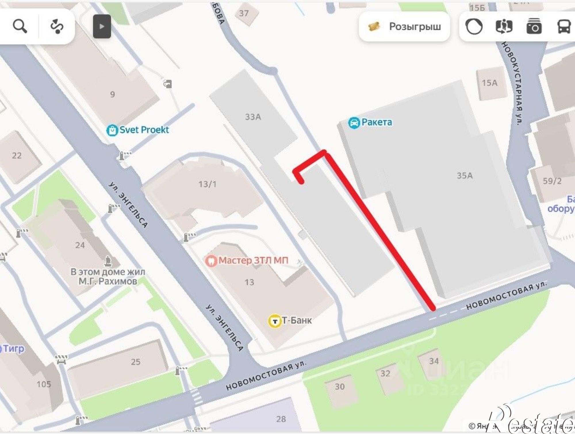 Купить гараж, место в паркинге за 924 125 рублей на ул Энгельса, 35А