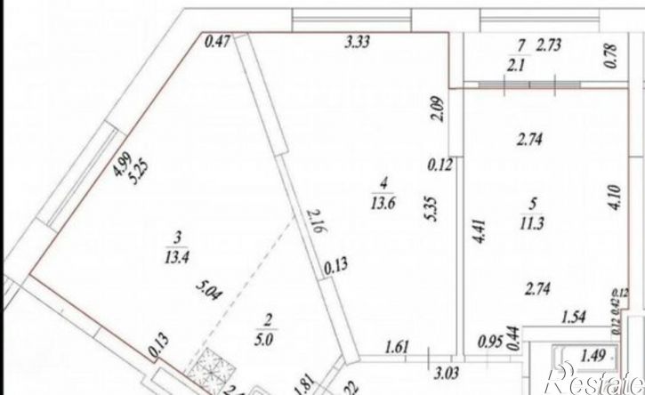 3-комн квартира ул Бакалинская, 4,  д. 4