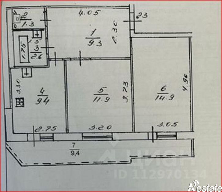 2-комн квартира ул Ахметова, 300,  д. 300