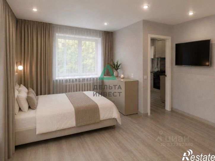 1-комн квартира пр-кт Октября, 42а,  д. 42а