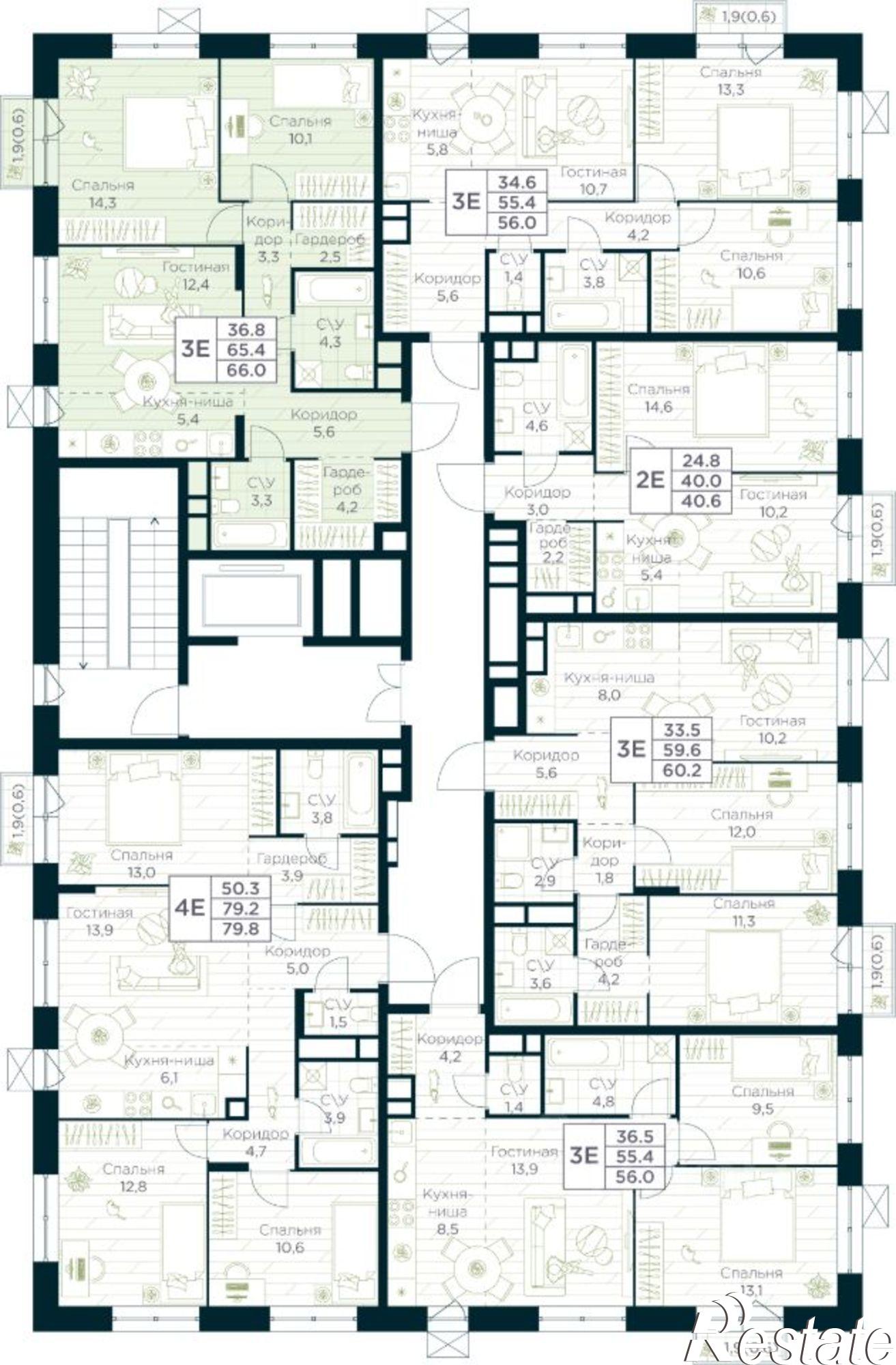 Купить квартиру за 10 628 900 рублей