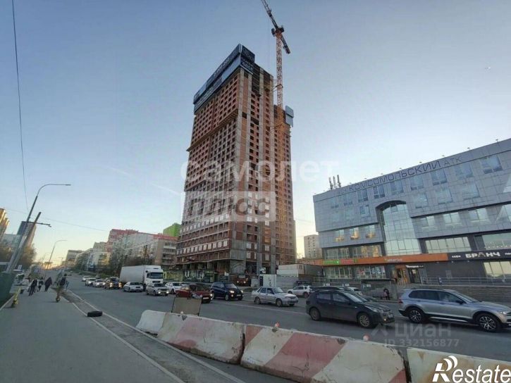 1-комн квартира в новом доме ул Комсомольская, 21а,  д. 21а