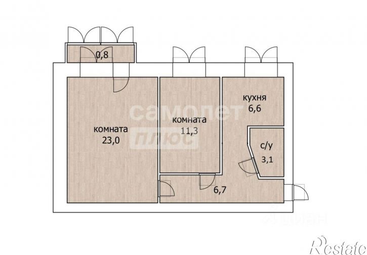 2-комн квартира ул Интернациональная, 29,  д. 29