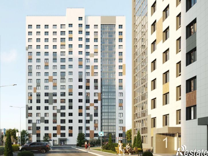 1-комн квартира в новом доме улица Героя Доброреза