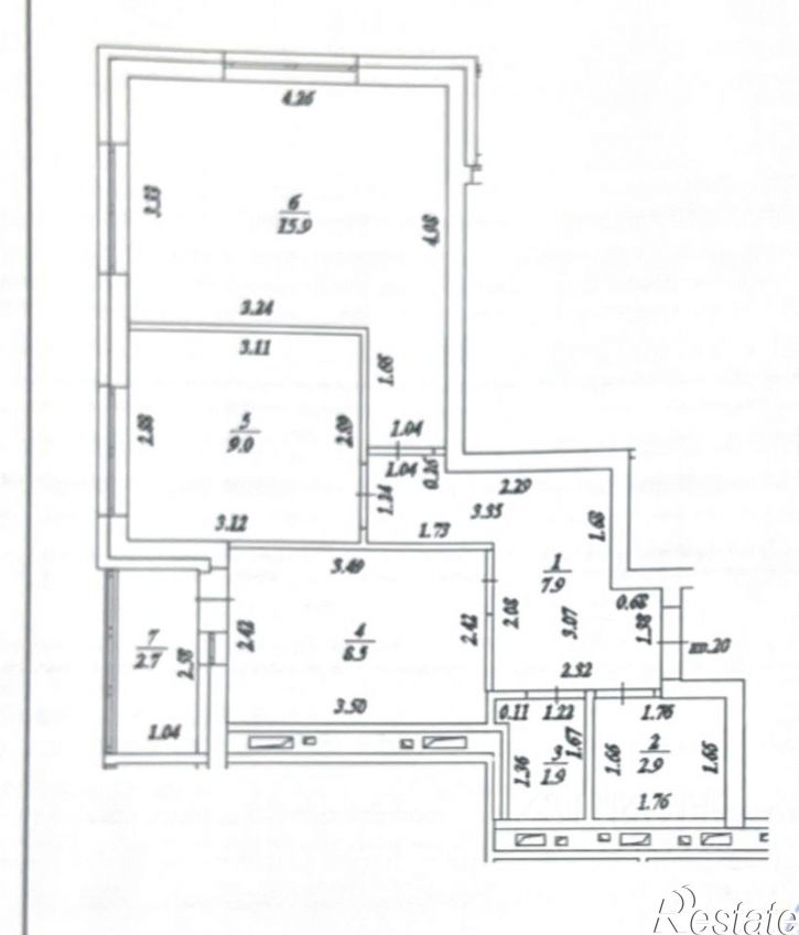 2-комн квартира ул Героя Курбангалеева, 1,  д. 1