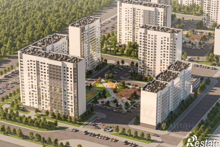 1-комн квартира в новом доме улица Героя Доброреза