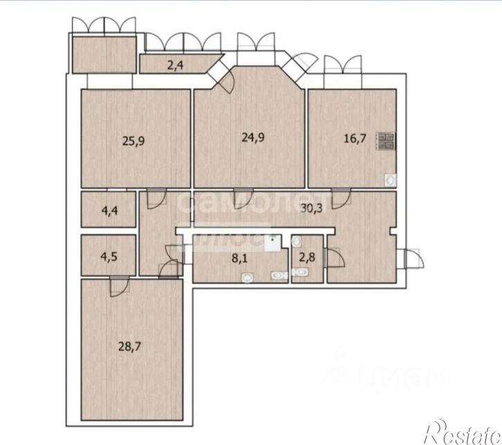 4-комн квартира ул Дорофеева, 3/1,  д. 3/1