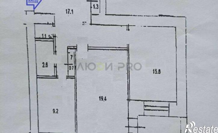 2-комн квартира ул Султанова, 24,  д. 24
