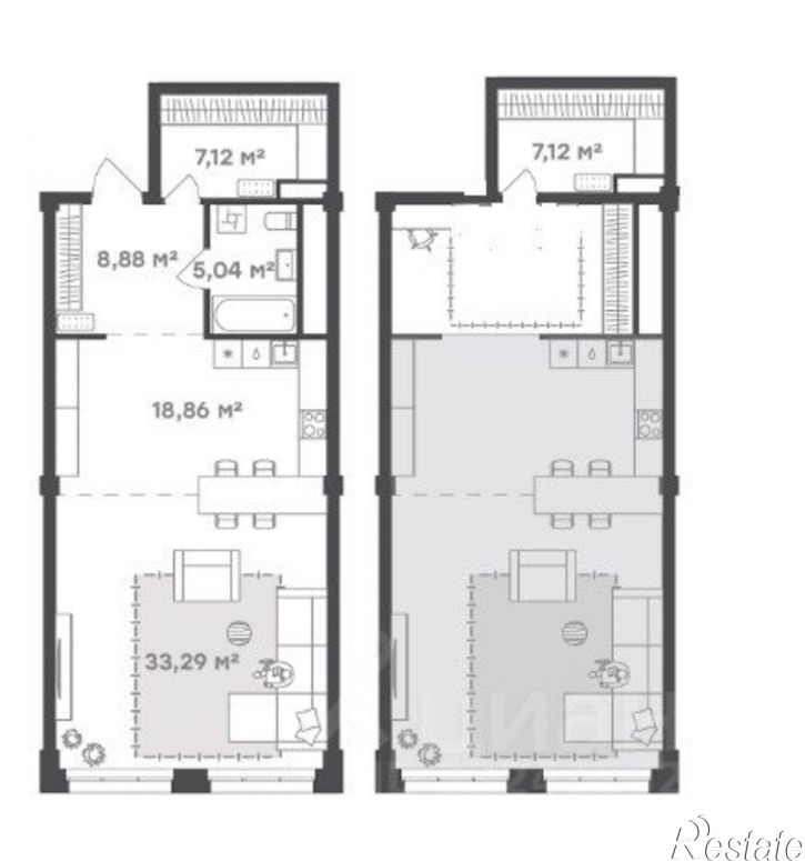 2-комн квартира ул Менделеева, 132,  д. 132