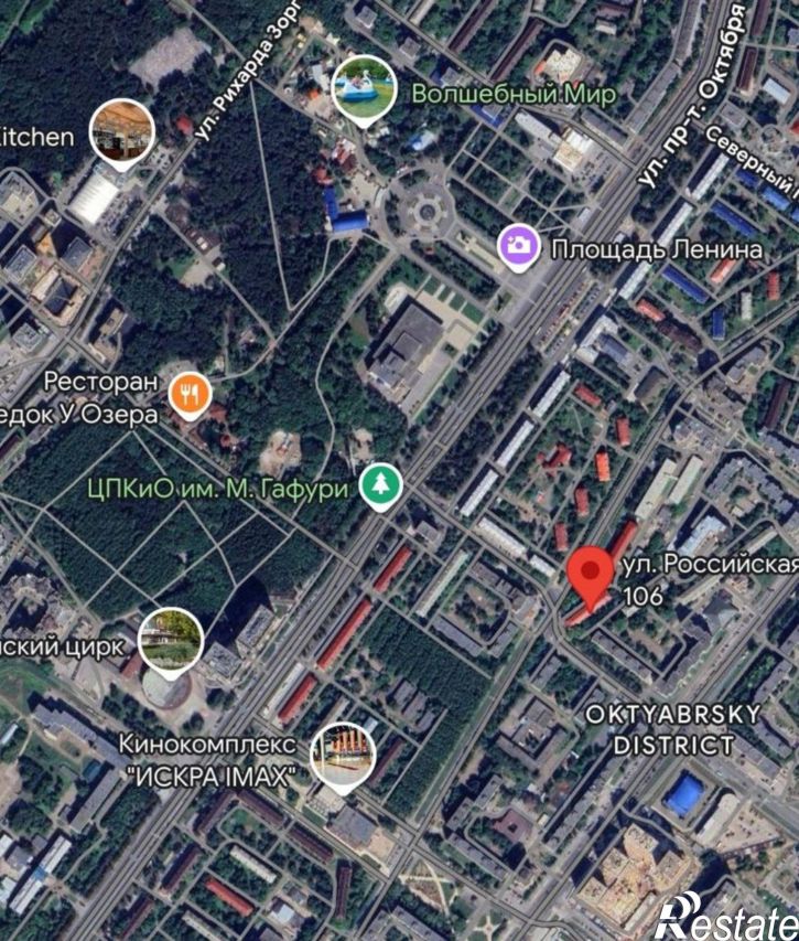 1-комн квартира ул Российская, 106,  д. 106