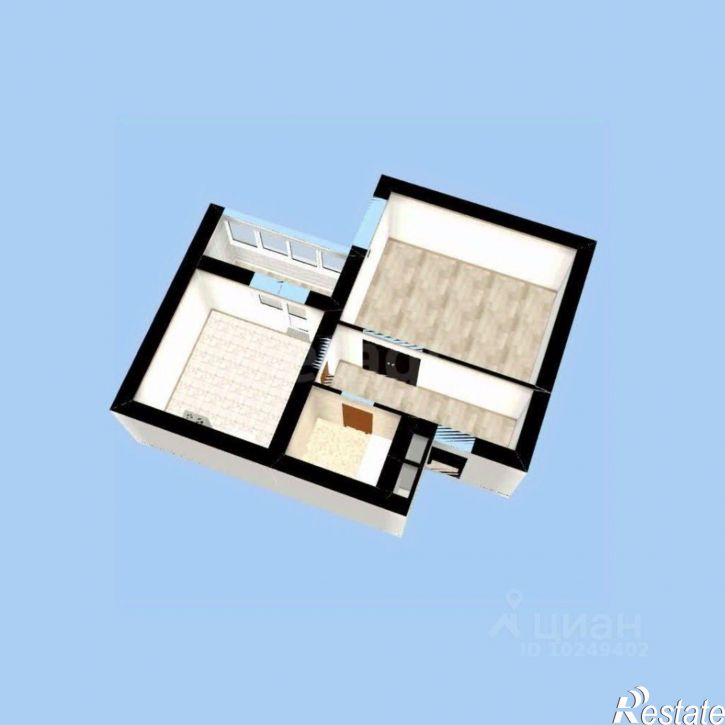 1-комн квартира ул Энтузиастов, 13,  д. 13