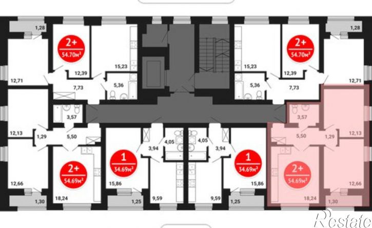2-комн квартира в новом доме ул Даяна Мурзина, 11/1,  д. 11/1