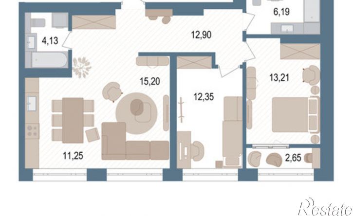 3-комн квартира ул Пархоменко, 156д,  д. 156д
