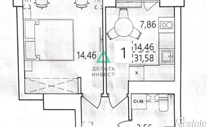 1-комн квартира в новом доме ул Пожарского, 241,  д. 241