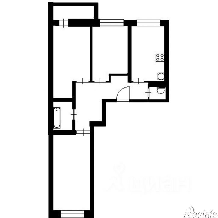 2-комн квартира ул Маршала Жукова, 2/2,  д. 2/2