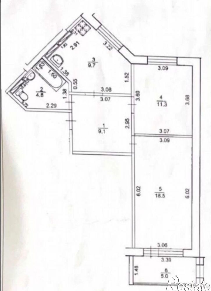 2-комн квартира ул Грозненская, 69 7,  д. 69 7,  к. 7
