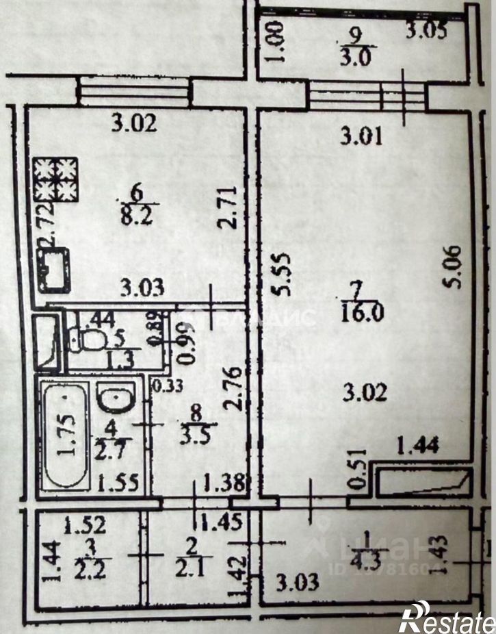 1-комн квартира ул Мусы Джалиля, 72 1,  д. 72 1,  к. 1