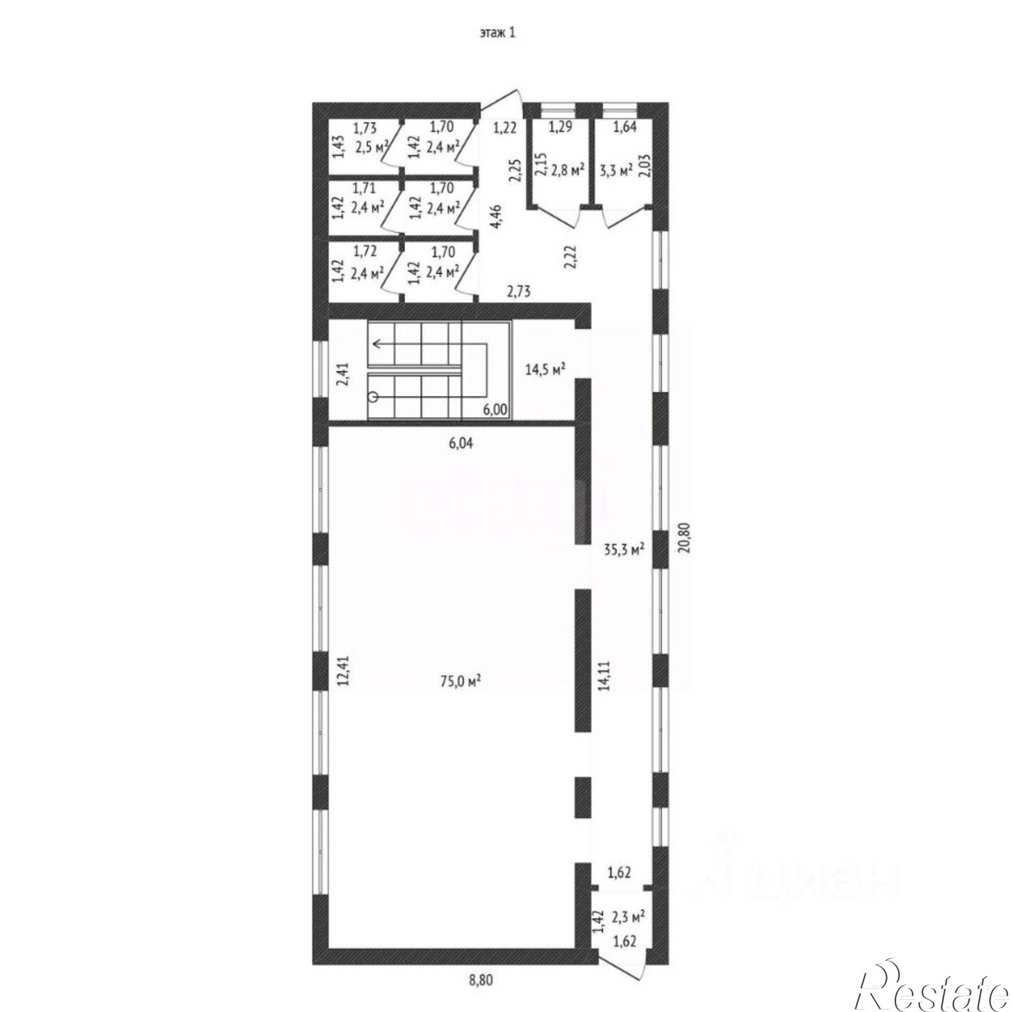 Купить офис, помещение под офис за 41 658 600 рублей на ул Пугачева, 130