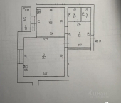 1-комн, 53кв м, этаж 8/10 ул Кирова, 43/1