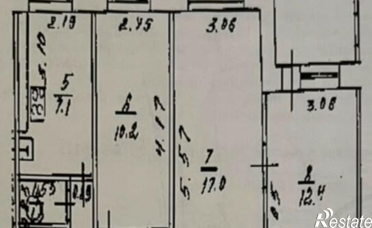 3-комн квартира ул Менделеева, 215,  д. 215