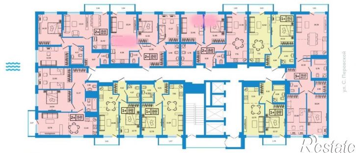 2-комн квартира ул Софьи Перовской, 24а,  д. 24а