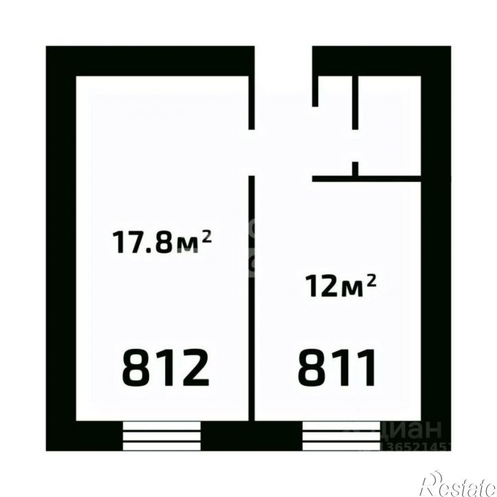 2-комн квартира ул Красина, 13,  д. 13