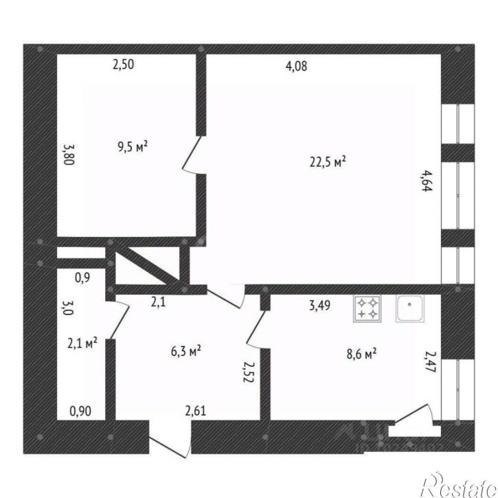 2-комн квартира ул Коммунистическая, 37,  д. 37