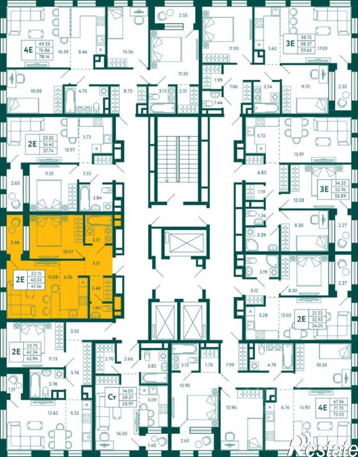 1-комн квартира в новом доме ул Авроры, 18/1,  д. 18/1