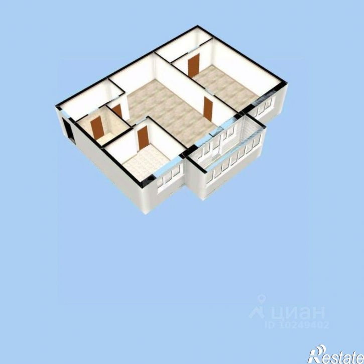 2-комн квартира ул Свободы, 3,  д. 3