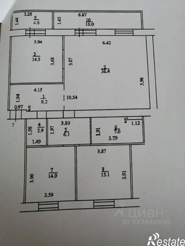 3-комн квартира ул Гоголя, 53/2,  д. 53/2