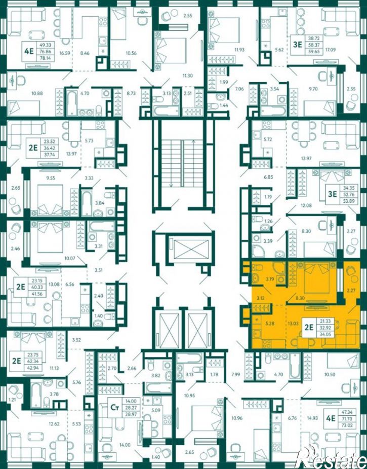 1-комн квартира в новом доме Коровий спуск, 5,  д. 5