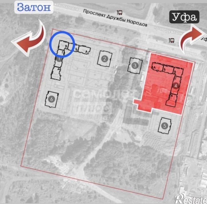 Торговое помещение ЖК Паруса тер., д.1