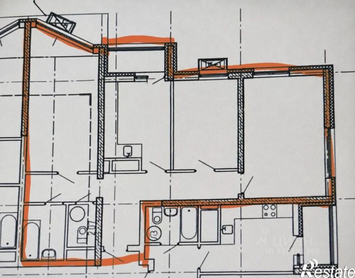 3-комн квартира пр-кт. Дружбы народов, 57