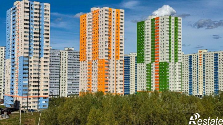 2-комн квартира в новом доме улица Валерия Лесунова