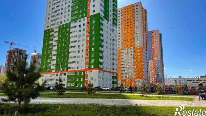 2-комн квартира в новом доме улица Валерия Лесунова