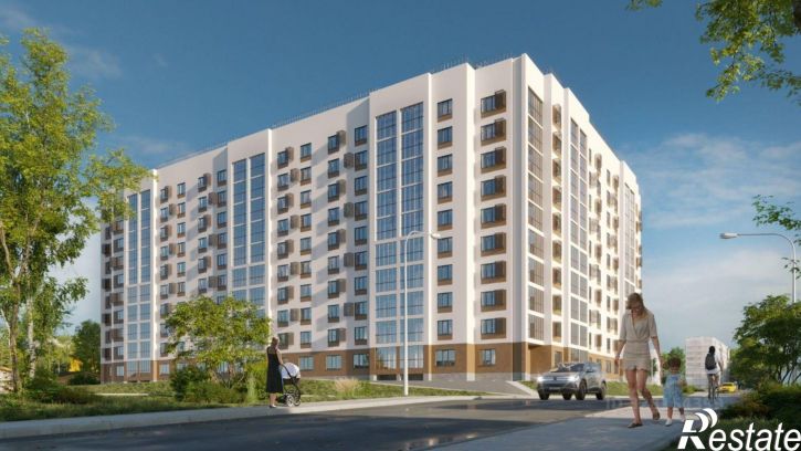 3-комн квартира в новом доме ул Шмидта, 2в,  д. 2в