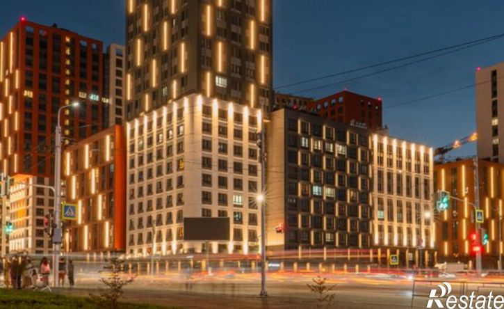 2-комн квартира улица Рудольфа Нуреева, 9