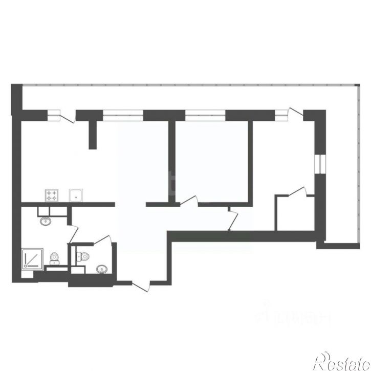 3-комн квартира ул Пархоменко, 156в,  д. 156в