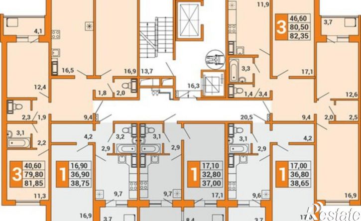3-комн квартира ул Лермонтова, 2,  д. 2