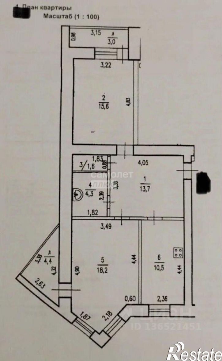 2-комн квартира ул Маршала Жукова, 11/2,  д. 11/2