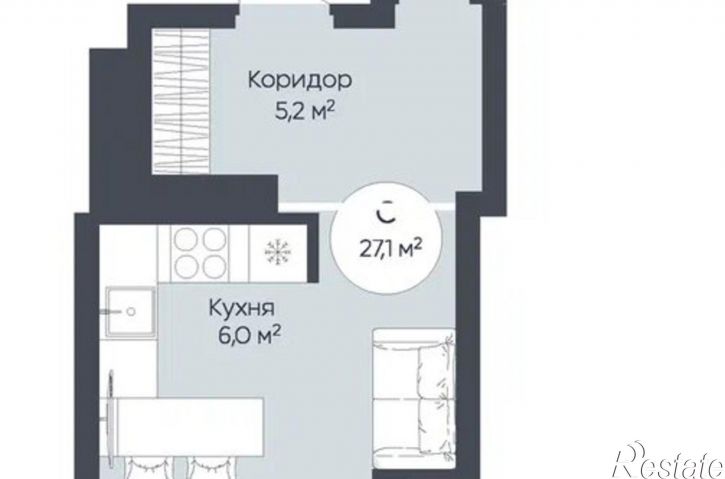 2-комн квартира ул Братьев Кадомцевых, 15,  д. 15